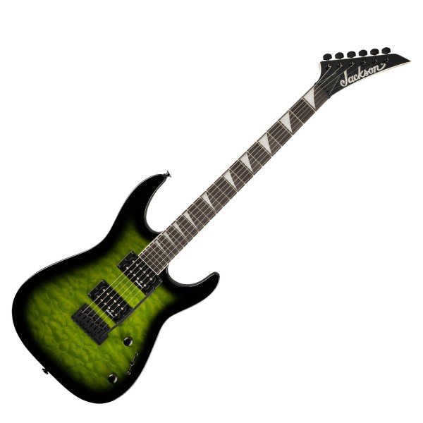 Jackson JS Series Dinky JS20 DKQ 2PT, Transparent Green Burst