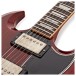 Gibson Custom 1964 SG Standard Maestro, Aged Cherry Red #600244 - upper frets