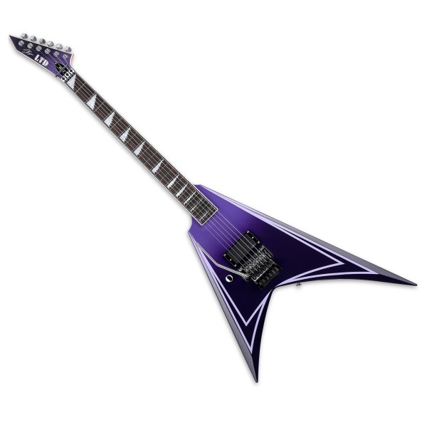 ESP LTD Alexi Hexed Sawtooth Left Handed, Purple Fade