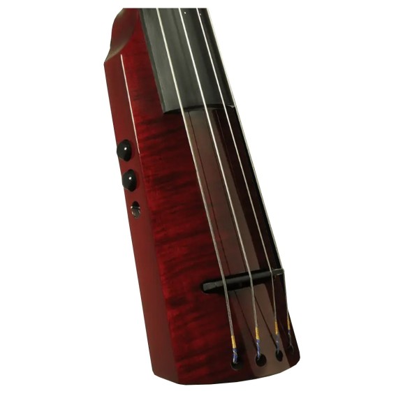 NS Design WAV4 Upright Bass, Transparent Red