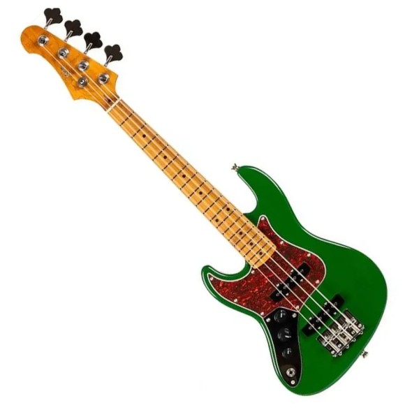Flight Mini JB Bass Lefthand, Dark Green