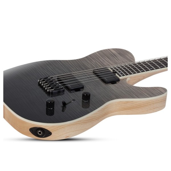 Schecter PT SLS Elite, Black Fade Burst, Side
