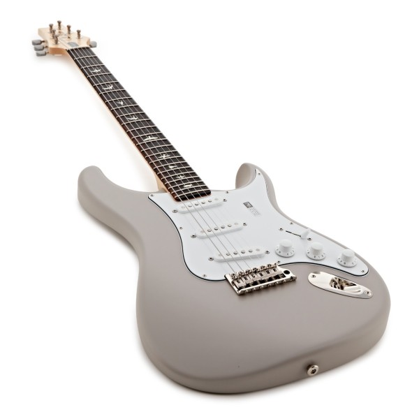 PRS Silver Sky John Mayer RW, Moc Sand Satin (2026) #0422977 - angled shot