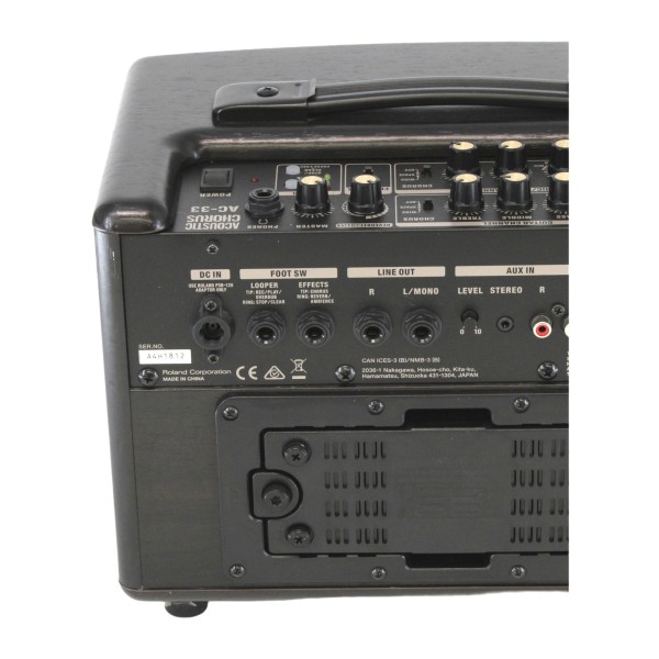 Roland AC-33 akoestische chorus gitaarversterker, palissander