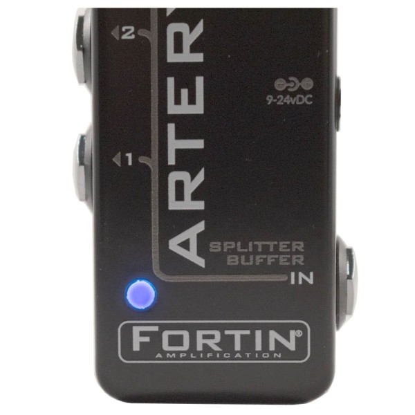 Fortin Artery Splitter/Buffer Pedal - indicater LED