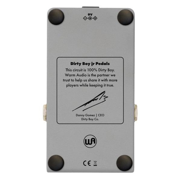 Warm Audio Dirty Boy Jr. Overdrive - Bottom