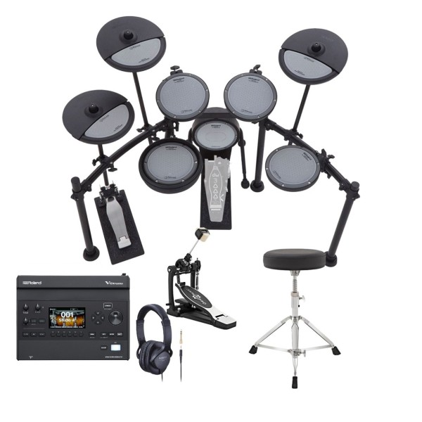Roland VQD106 V-Drums Quiet Design Pads Kit Bundle