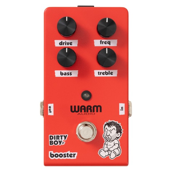 Warm Audio Dirty Boy Jr. Booster - Top