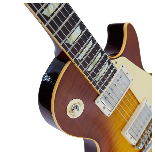 Gibson Custom 1960 Les Paul Standard Reissue VOS, Iced Tea #04127 - upper frets