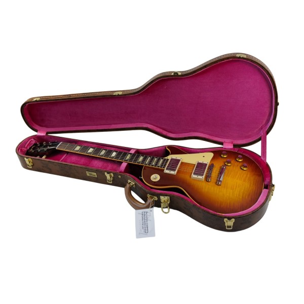 Gibson Custom 1960 Les Paul Standard Reissue VOS, Iced Tea #04127 - guitar in case