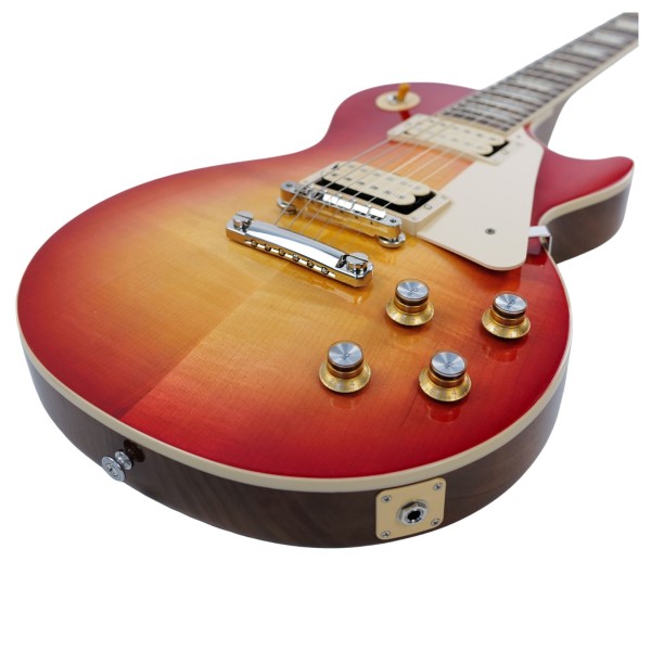 Gibson Les Paul Standard 60s Double Trouble, Vintage Cherry Sunburst Gloss #229650252 - low angle shot