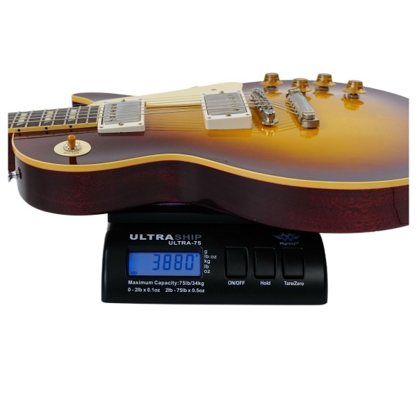 Gibson Custom 1958 Les Paul Standard Reissue VOS, Iced Tea Burst #85981 - weight shot