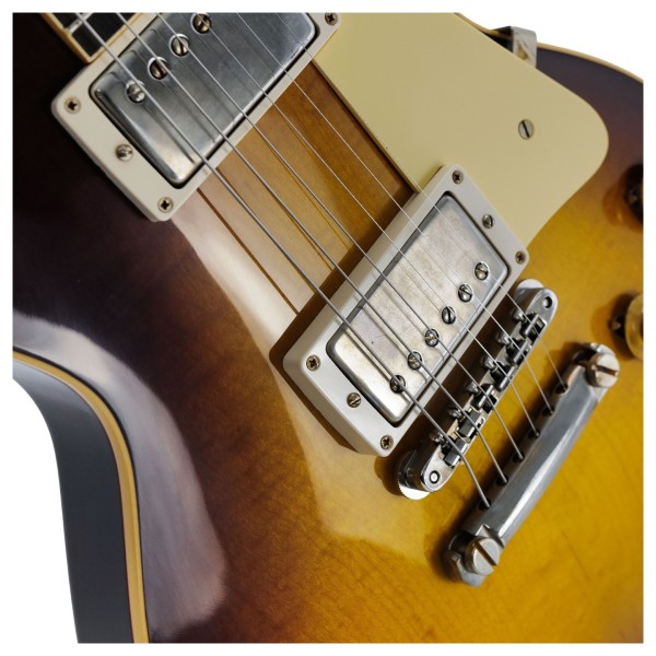 Gibson Custom 1958 Les Paul Standard Reissue VOS, Iced Tea Burst #85981 - bridge
