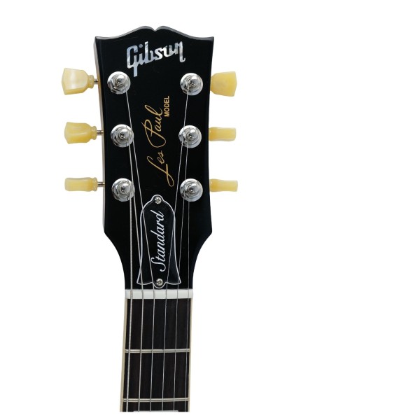 Gibson Les Paul Standard 50s P90, Gold Top #233550062 - headstock