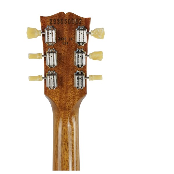 Gibson Les Paul Standard 50s P90, Gold Top #233550062 - back of headstock