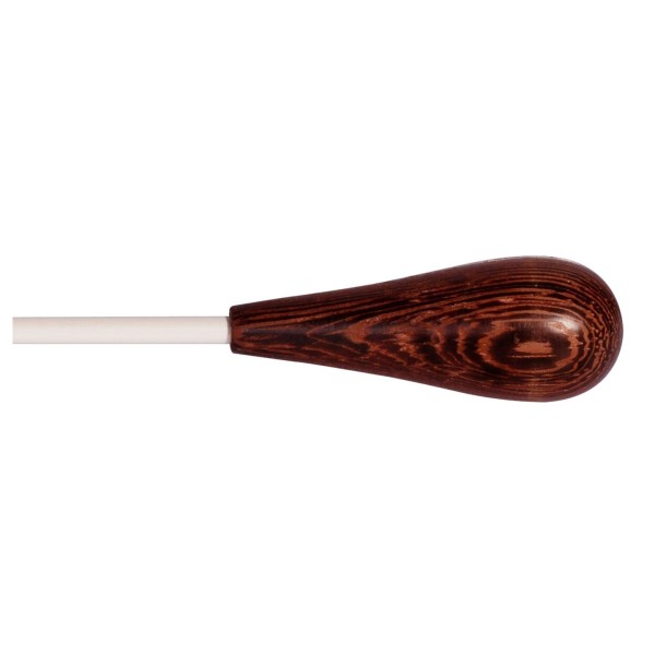 Montford Conductor Baton, Wenga 14" Pear 2