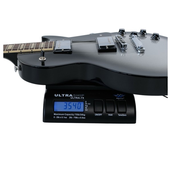 Gibson Les Paul Studio, Silverburst #208550107 - weight shot