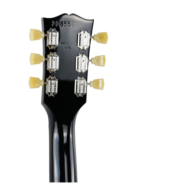 Gibson Les Paul Studio, Silverburst #208550107 - back of headstock