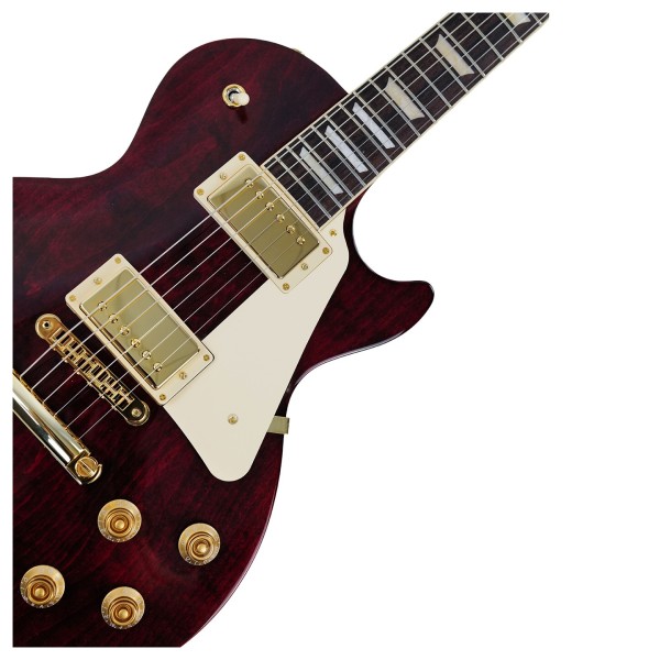 Gibson Les Paul Studio Gold Hardware, Wine Red #203850057 - pickups
