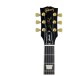 Gibson Les Paul Studio Gold Hardware, Wine Red - headstock