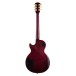 Gibson Les Paul Studio Gold Hardware, Wine Red - back