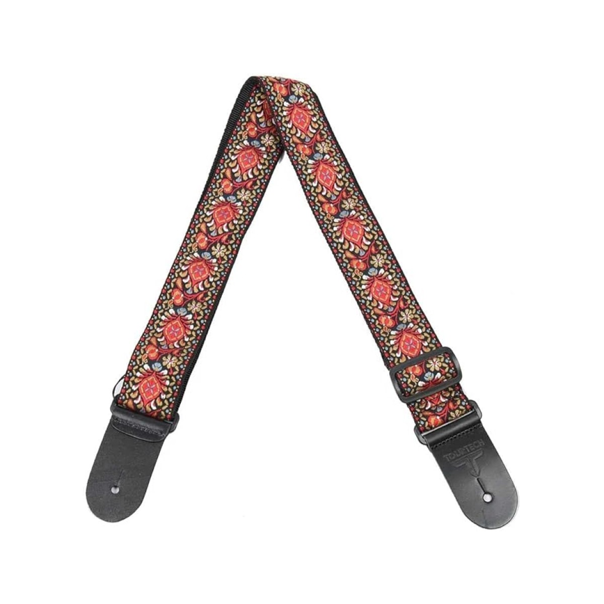 Tourtech Tt-cotred Guitar Strap Red