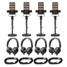 Rode Podcasting Expansion Bundle, 4 People