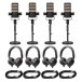 Rode Podcasting Expansion Bundle, 4 People - Bundle