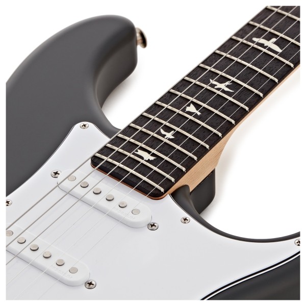 PRS Silver Sky John Mayer RW, Faded Black Tee Satin (2026) #0424891 - upper frets