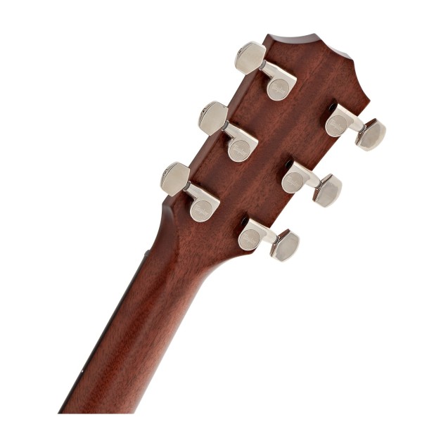 Taylor 314ce Next Generation Left Handed, Natural - back of headstock