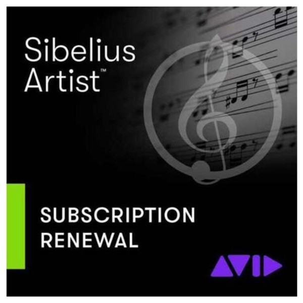Sibelius Artist 1-Year Subscription Renewal