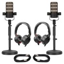 Rode Podcasting Expansion Bundle, 2 People