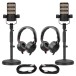 Rode Podcasting Expansion Bundle, 2 People - Bundle