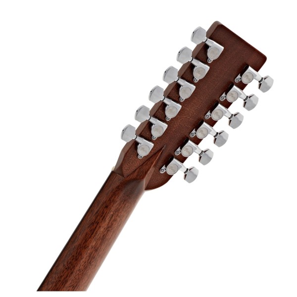 Martin HD12-28 (2025) - back of headstock