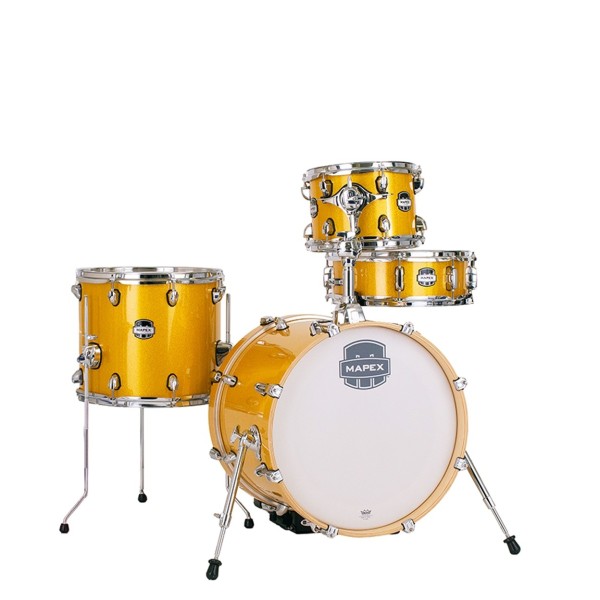 Mapex Mars Birch 18'' 4pc Bop Shell Pack, Sunflower Sparkle