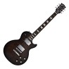 Gibson Mark Morton Les Paul Modern Quilt, Translucent Ebony Burst Satin #226750199