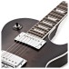 Gibson Mark Morton Les Paul Modern Quilt, Translucent Ebony Burst Satin #226750199 - upper frets