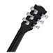 Gibson Mark Morton Les Paul Modern Quilt, Translucent Ebony Burst Satin #226750199 - back of headstock