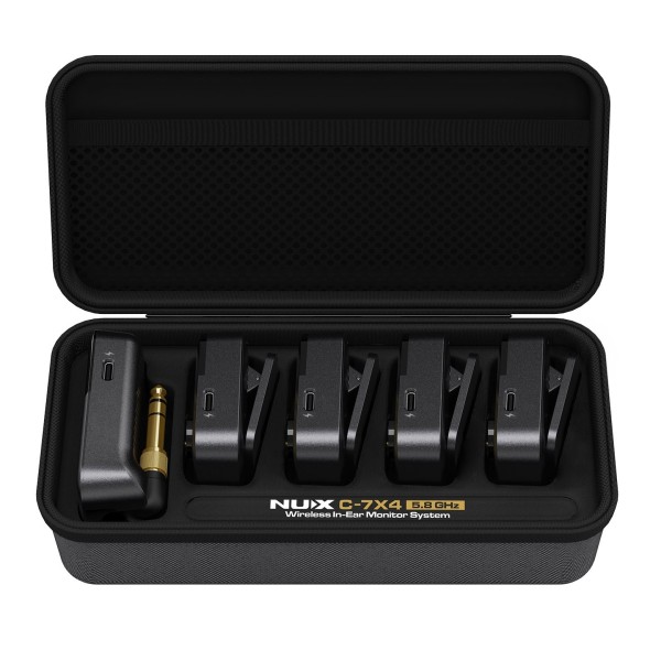 NUX C-7X4 Stereo Wireless In-Ear Monitor System - In Case