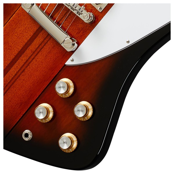 Epiphone Firebird, Vintage Sunburst - controls