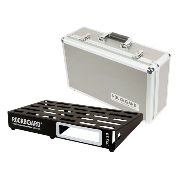 RockBoard TRES 3.0 Pedalboard with Flight Case