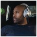 Technics EAH-A800 Wireless Noise Cancelling Headphones, Silver - Lifestyle, commute, taxi