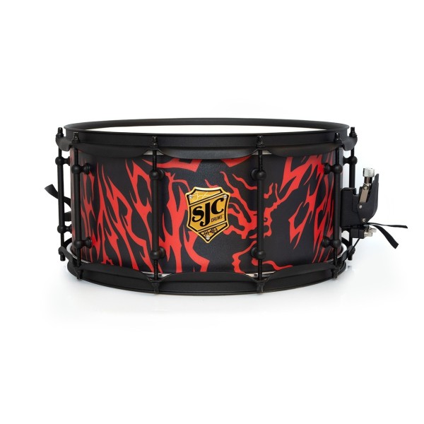 Josh Dun LTD Edition Breach 14 x 6.5" Snare, Breach Wrap w/Black Hardware