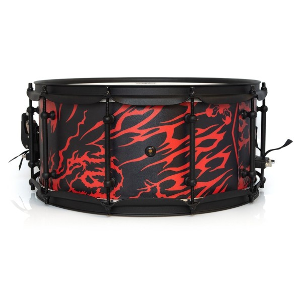 Josh Dun LTD Edition Breach 14 x 6.5" Snare, Breach Wrap w/Black Hardware