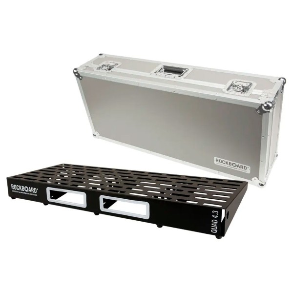 RockBoard QUAD 4.3 Pedalboard with Flight Case