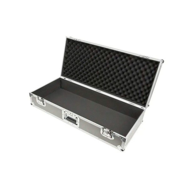 RockBoard QUAD 4.3 Pedalboard with Flight Case - open flight case