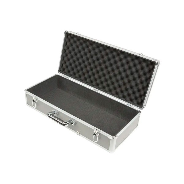 RockBoard TRES 3.2 Pedalboard with Flight Case - open flight case