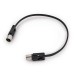 RockBoard FlaX Plug MIDI Cable 30cm Black