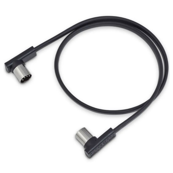 RockBoard Flat MIDI Cable 60cm Black - cable