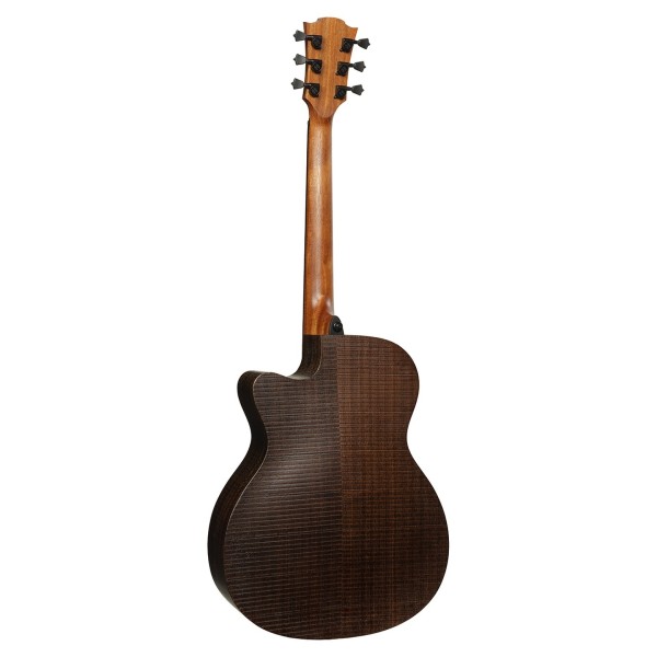 Lag Sauvage Auditorium Cutaway Electro Acoustic Natural, Back